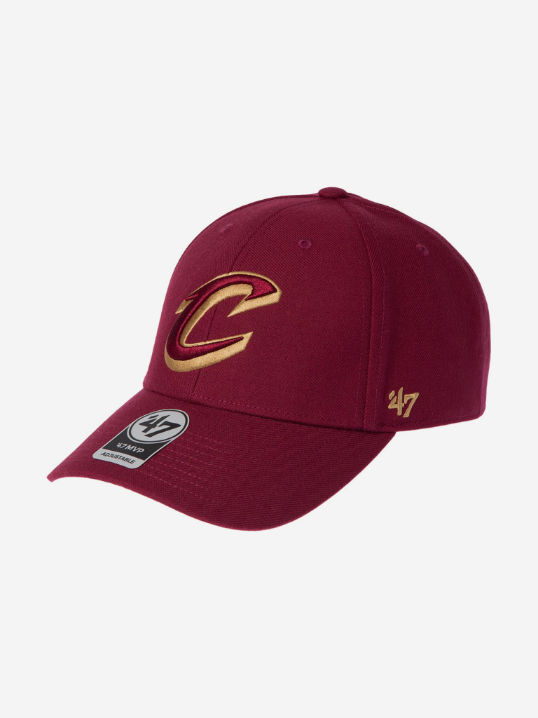Бейсболка 47 BRAND K-MVP07WBV-CAL Cleveland Cavaliers NBA (малиновый)