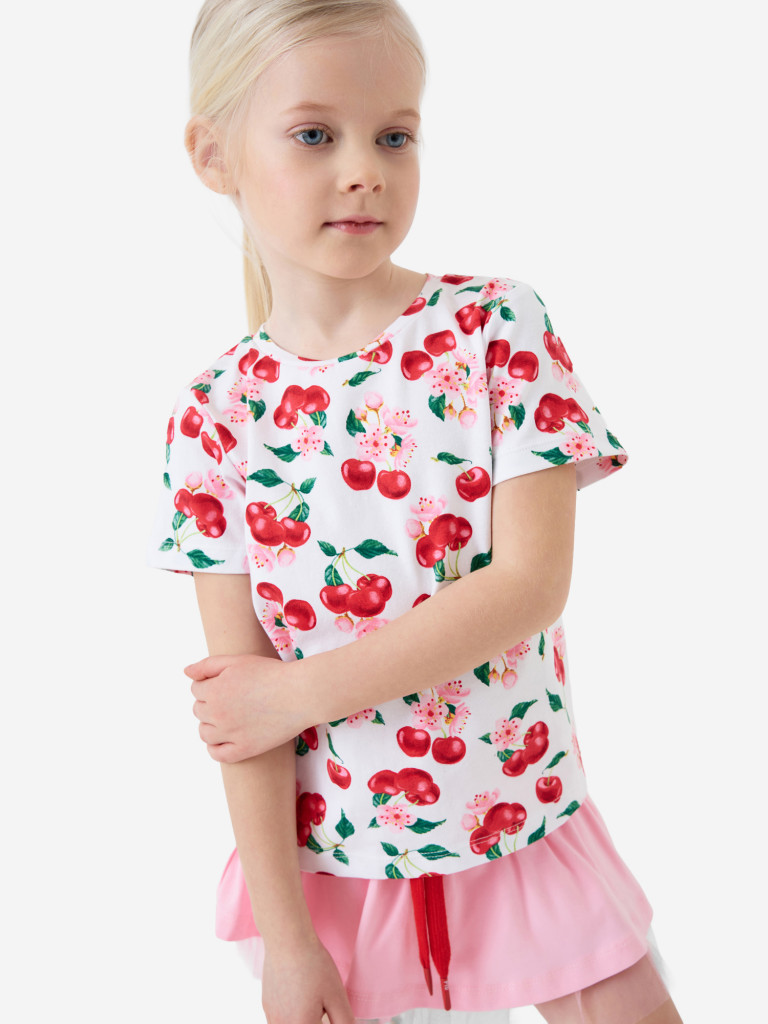 Футболка для девочки, 2 шт в комплекте PlayToday