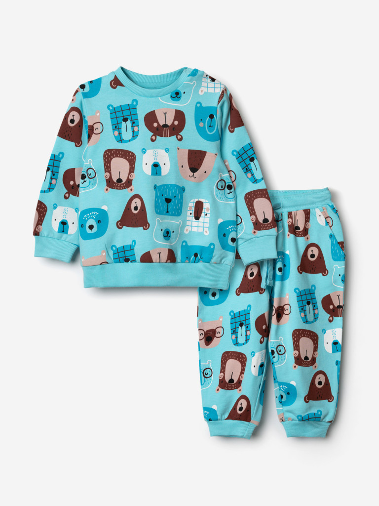 Комплект для мальчика: толстовка, брюки PlayToday