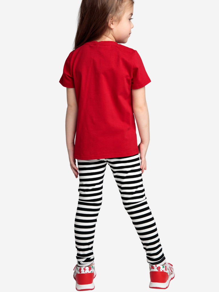 Комплект для девочек: футболка, легинсы PlayToday