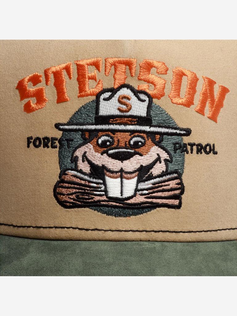 Бейсболка с сеточкой STETSON 7751155 FOREST PATROL (оливковый)