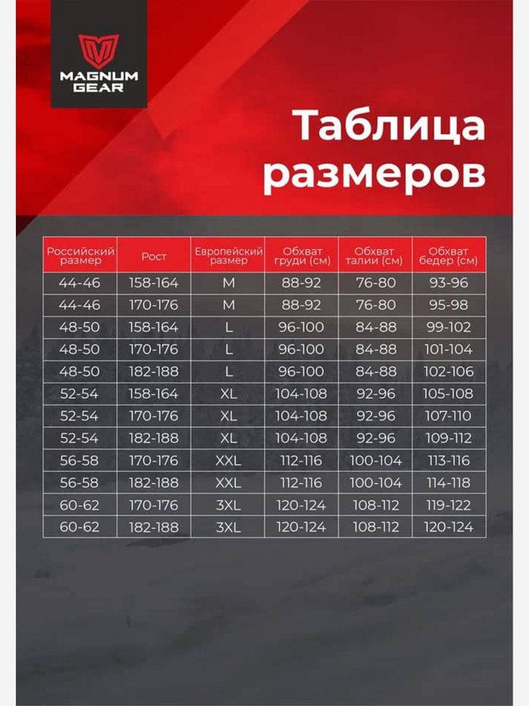 Костюм MAGNUM GEAR POINTER - 40° C хаки