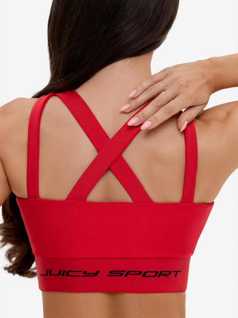 Спортивный топ Bona Fide: Heart CrushTop "Juicy Red"