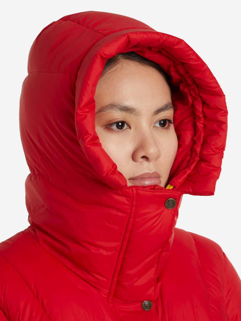 фото Пальто пуховое женское fjallraven expedition, красный