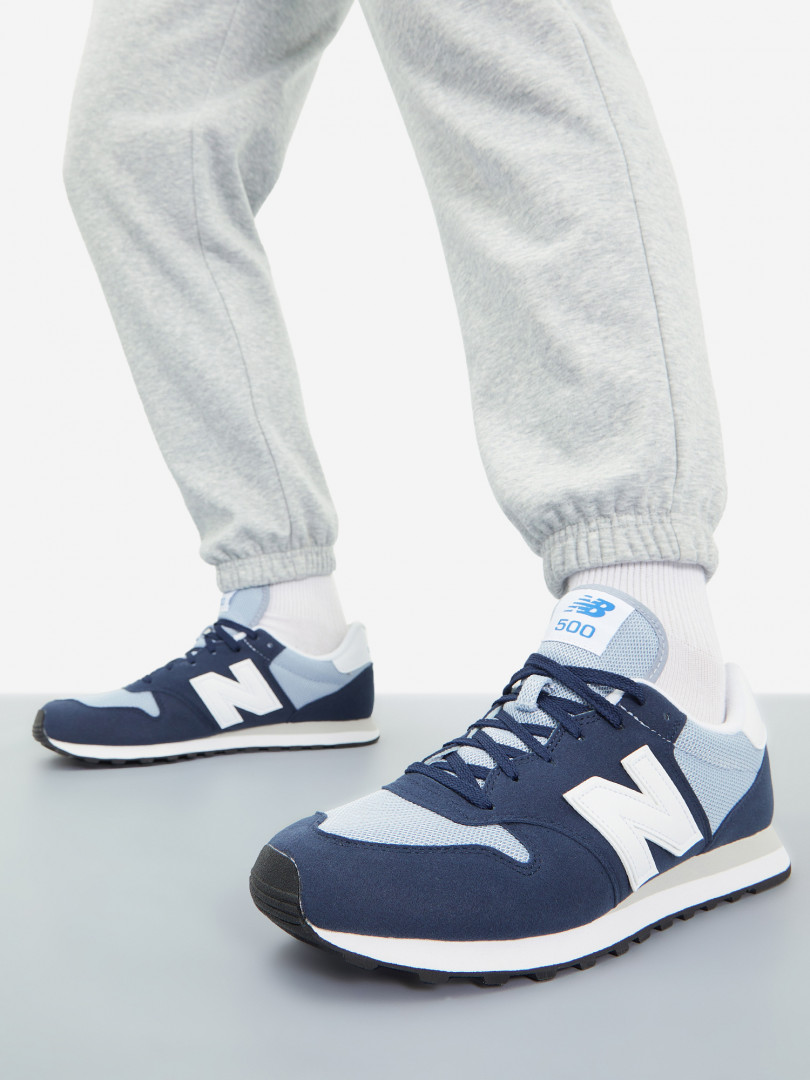 фото Кроссовки мужские new balance 500, синий