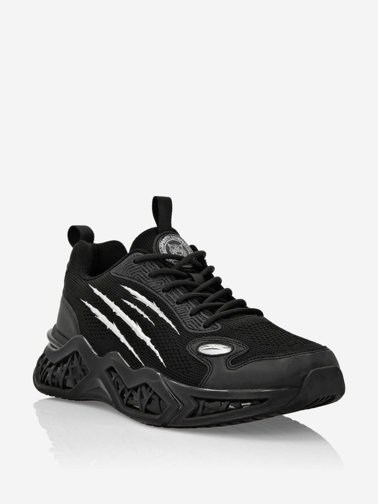 Кроссовки Plein Sport Runner Tiger Scratch