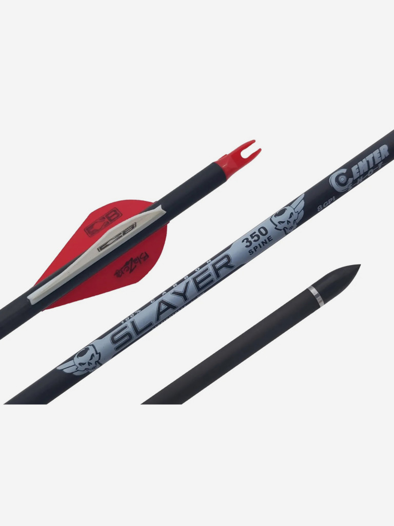 Стрела лучная карбоновая Centershot Slayer 350 оперение Blazer 2"