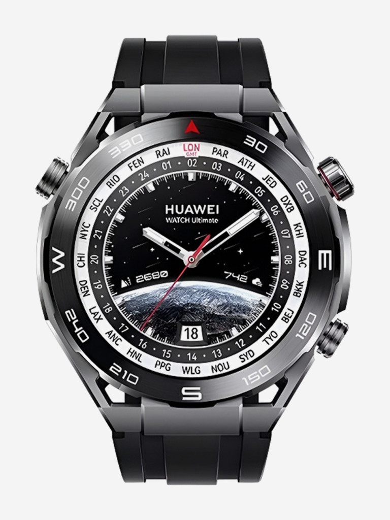 Умные часы HUAWEI Watch Ultimate, CLB-B19, черные скалы