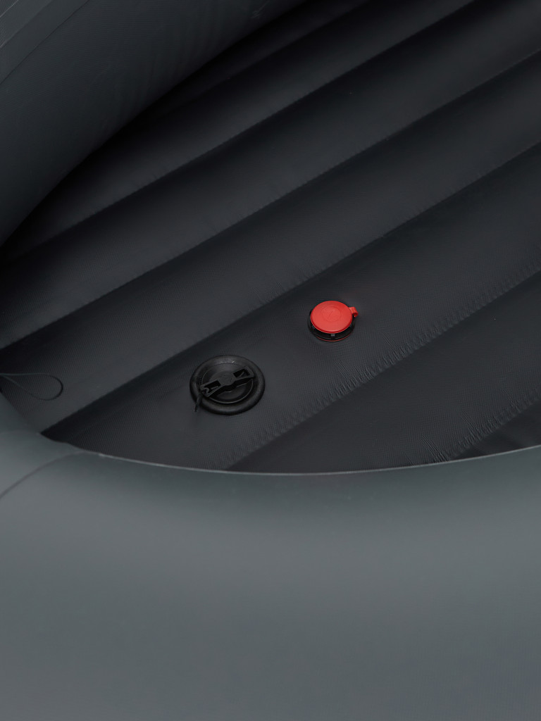 Лодка ПВХ под мотор Yukona 300 НДНД надувная для рыбалки, серая