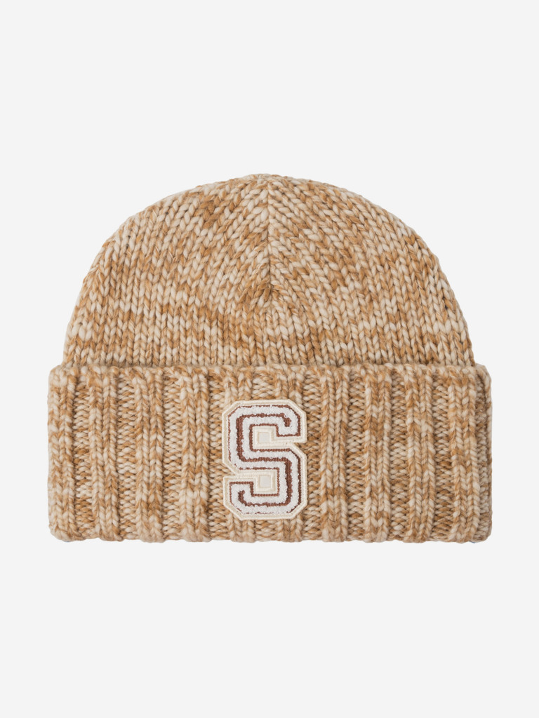 Шапка с отворотом STETSON 8599385 BEANIE MERINO SUSTAINABLE