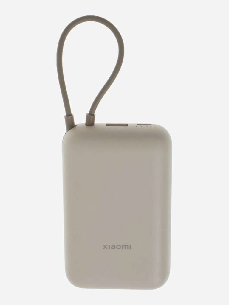 Внешний аккумулятор Xiaomi BHR9072GL, 10000мAч, бежевый