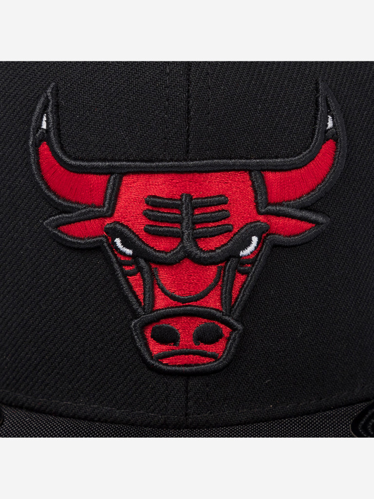 Бейсболка с прямым козырьком MITCHELL NESS HS8033-CBURDBK Chicago Bulls NBA