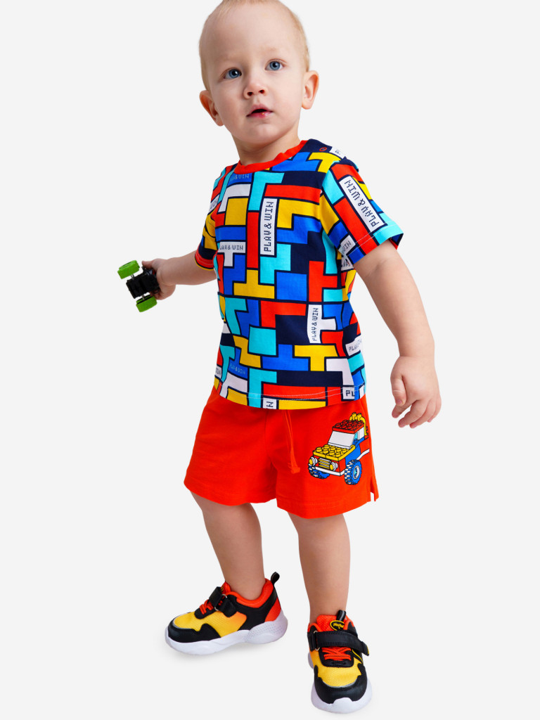 Комплект для мальчиков: футболка, шорты PlayToday