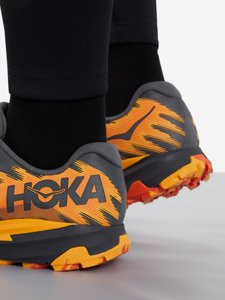 Кроссовки мужские Hoka One One Torrent 3 серый/оранжевый/черный цвет —  купить за 22999 руб., отзывы в интернет-магазине Спортмастер