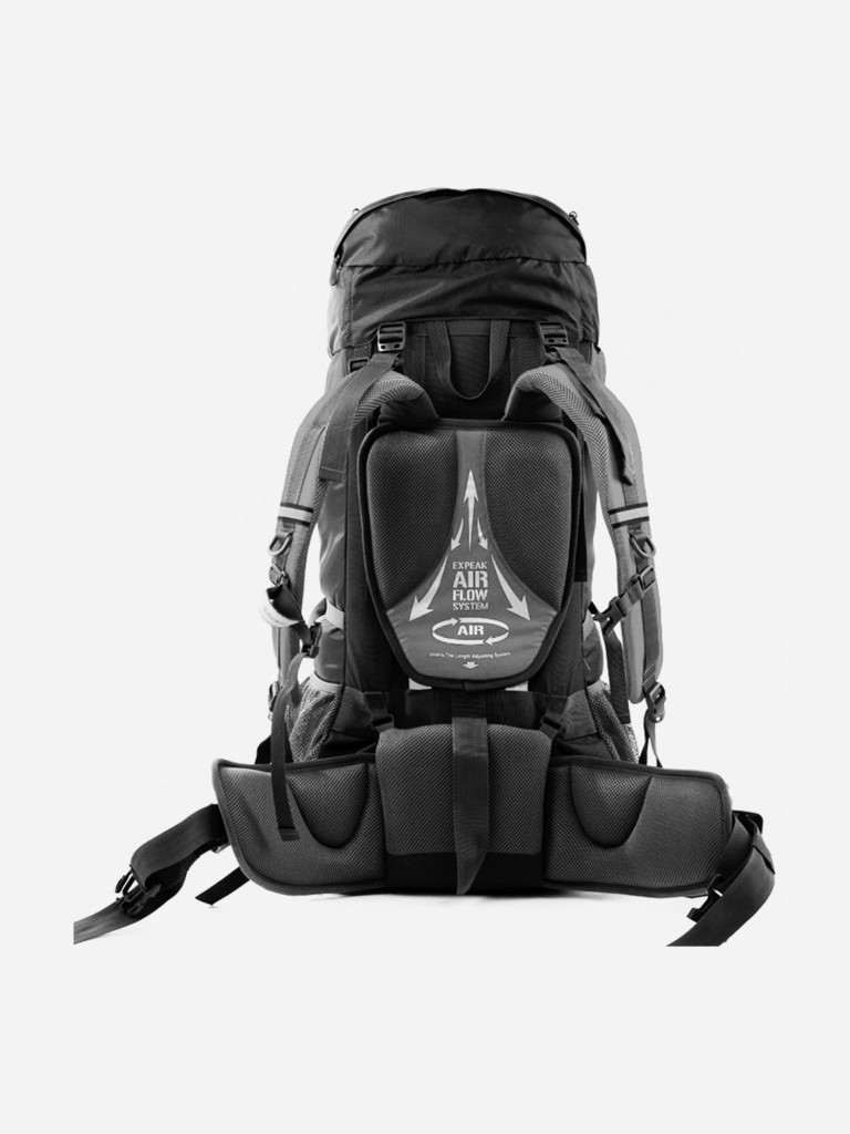 Туристический рюкзак Naturehike Discovery 70 L черный новая версия