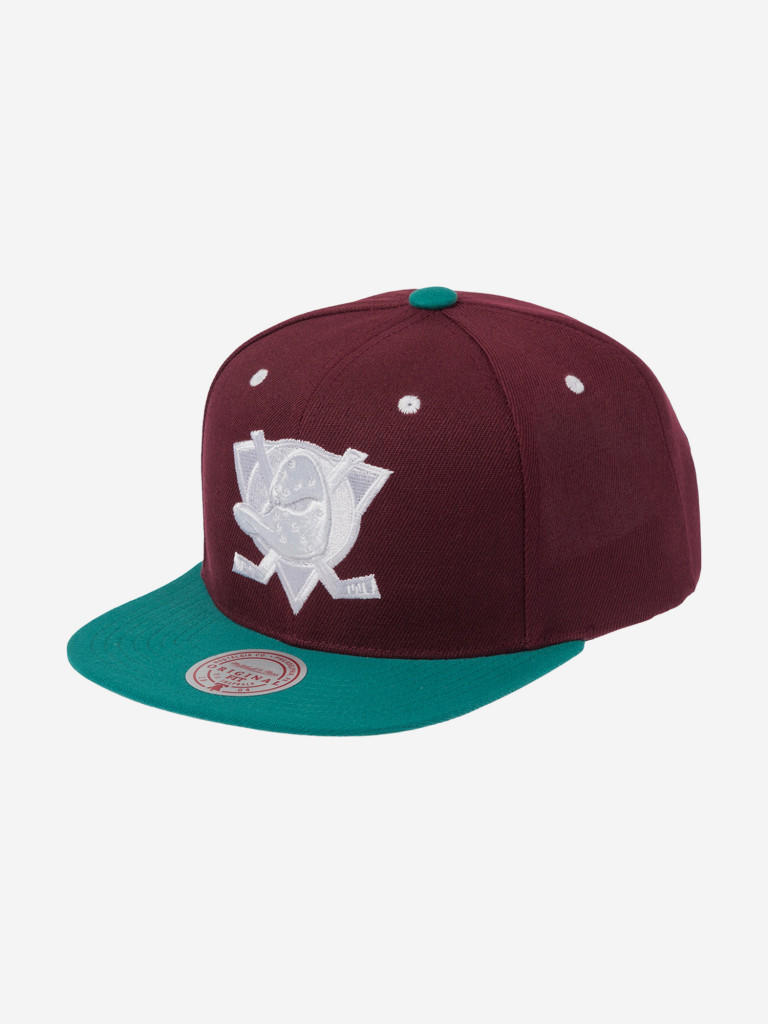 Бейсболка с прямым козырьком MITCHELL NESS HS11181-ADUPURP Anaheim Ducks NHL (фиолетовый)