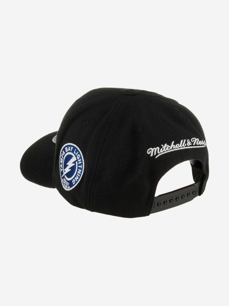 Бейсболка MITCHELL NESS HHSS6644-TBLYYPPPBLCK Tampa Bay Lightning NHL (черный)