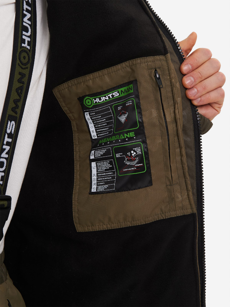 Костюм мужской Huntsman Горка-Люкс, демисезонный мембранный, для охоты и рыбалки