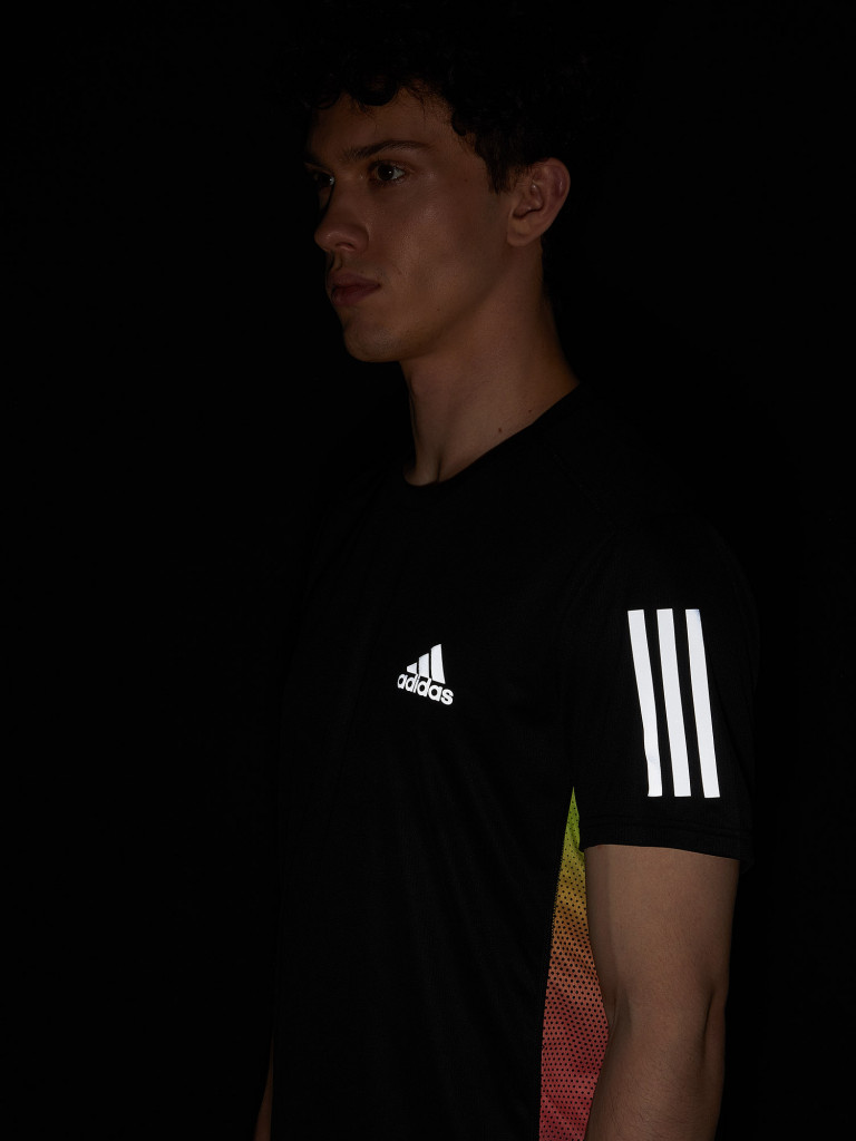 Футболка мужская Adidas The Run Color Block