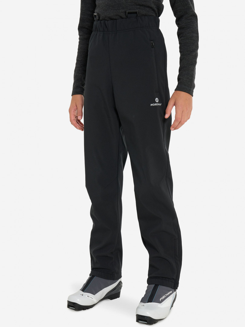 Брюки софтшелл для мальчиков Nordway, Черный