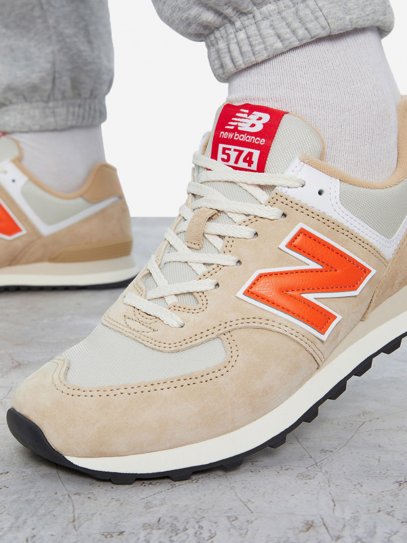 Кроссовки мужские New Balance 574 30410240299 Бежевый, размер 37, фото 9