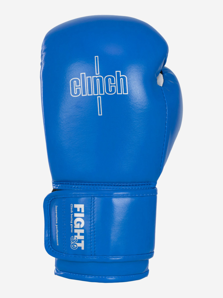 Перчатки боксерские Clinch Fight 3.0 сине-белые