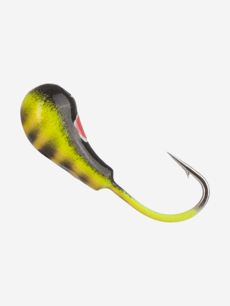 Мормышка Helios вольфрамовая Чесночинка с отверстием крашеная 3мм 0,58г 9 (MW-1530-9), 10 штук в упаковке