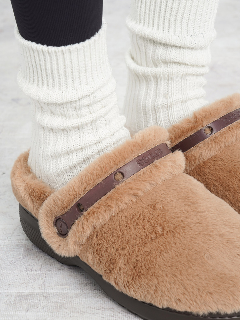 Сабо утепленные женские Crocs Classic