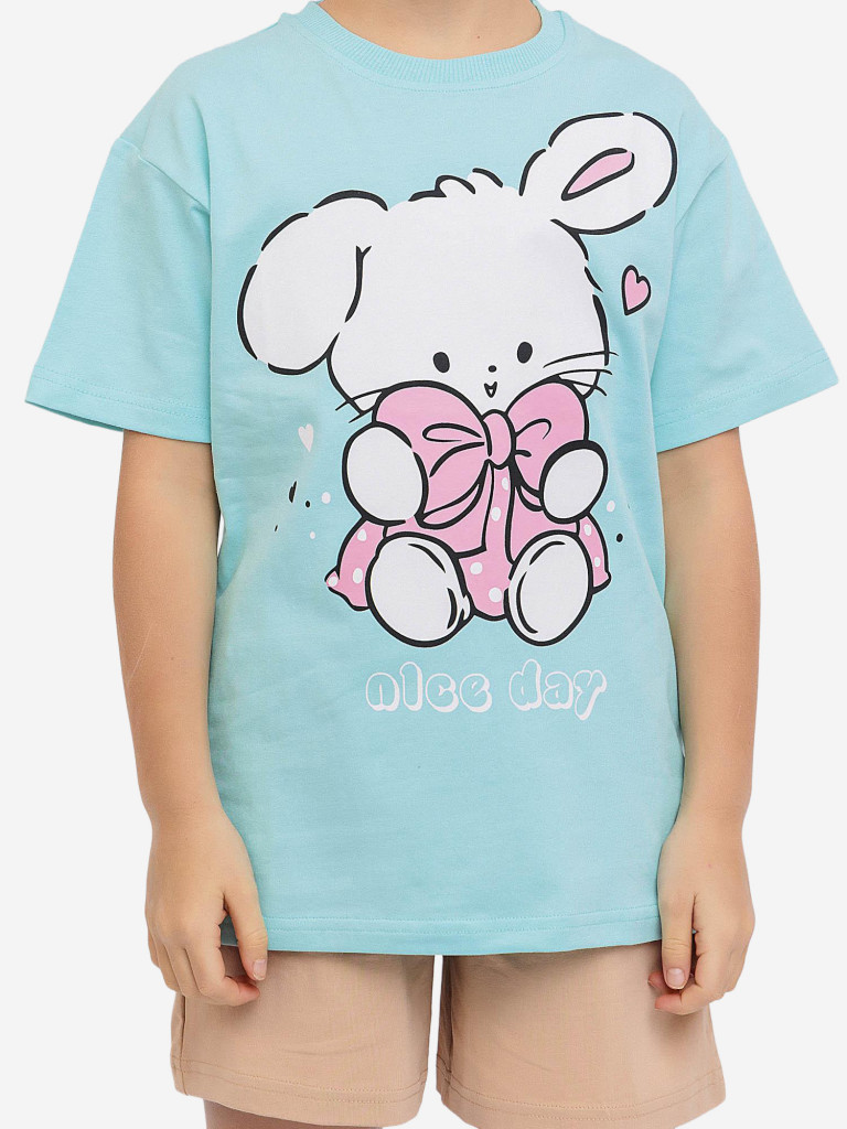 Футболка для девочки batik с коротким рукавом