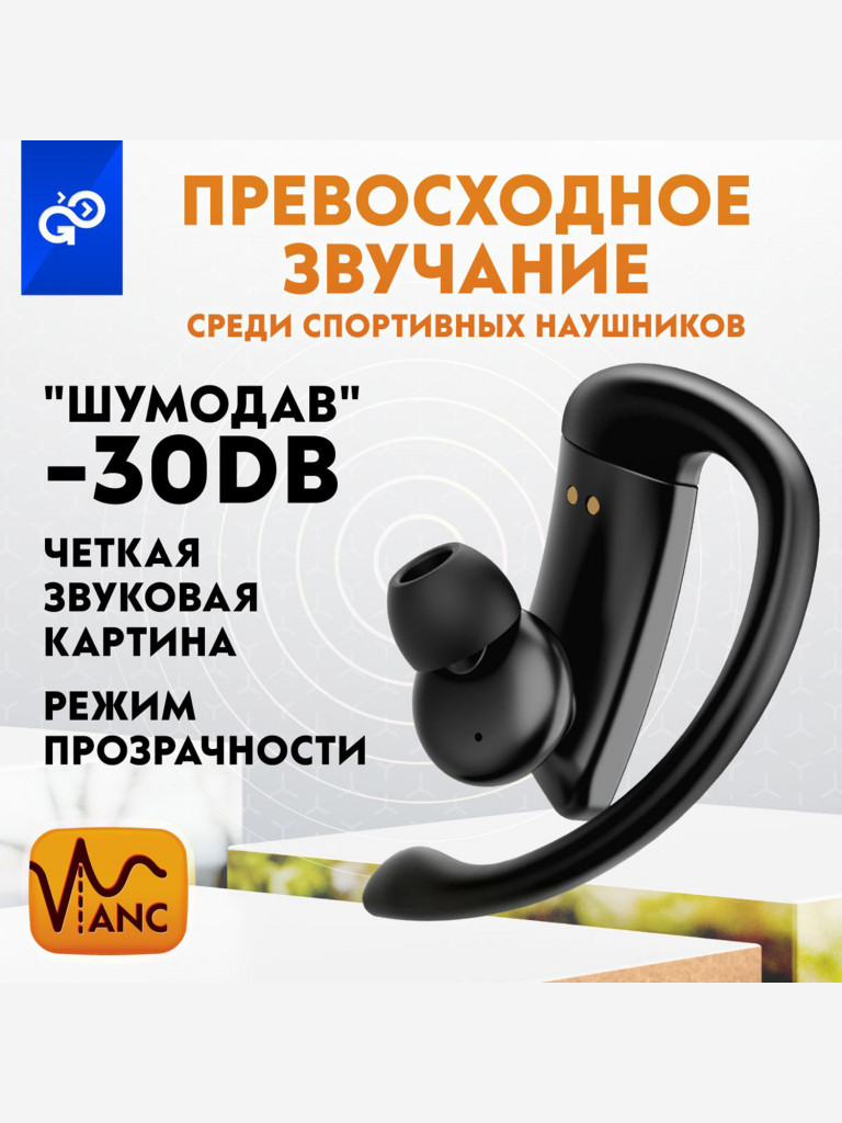 Беспроводные наушники GoGadget SportBuds