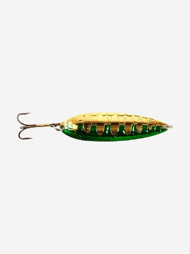 Блесна колеблющаяся Lucky John CROCO SPOON, колебалка LJCS18-015 длиной 67 мм, вес 18 г