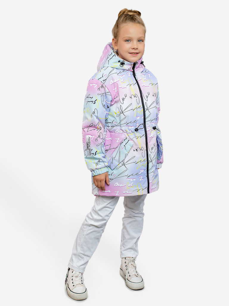 Парка для девочки batik Латифа мультиколор