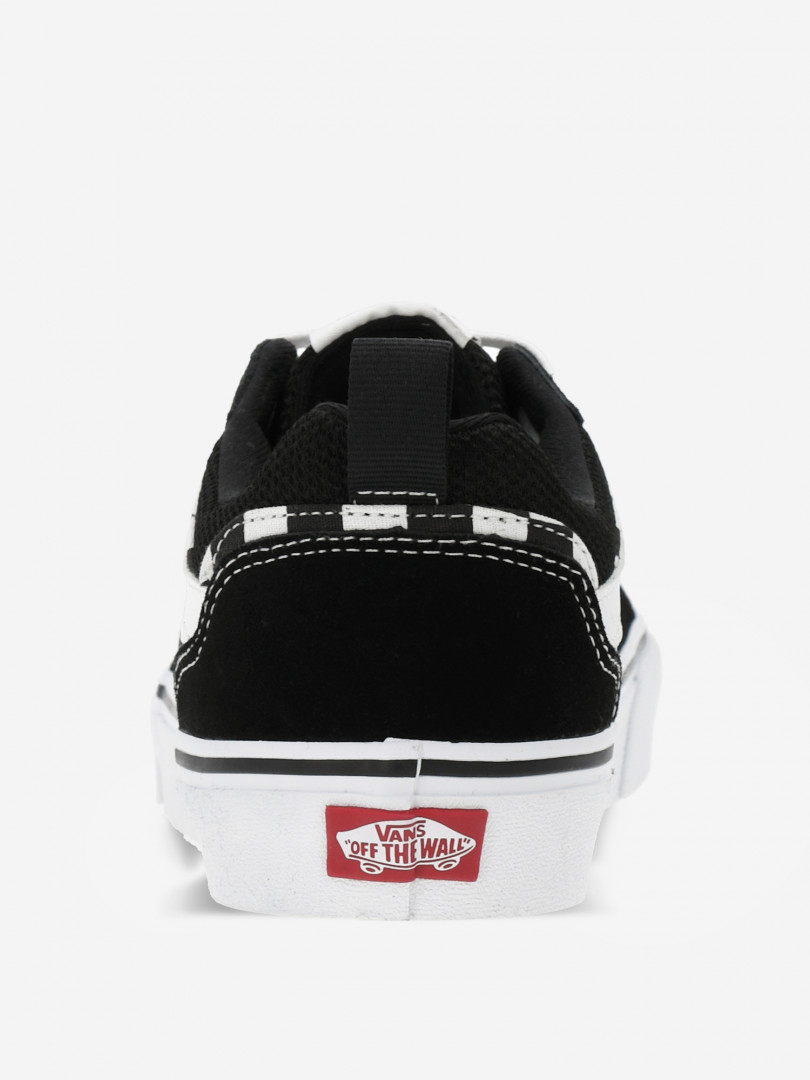 фото Кеды мужские vans mn filmore (checkerboard), черный