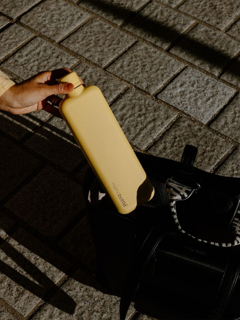 Бутылка из нержавеющей стали Memobottle SLIM, желтый