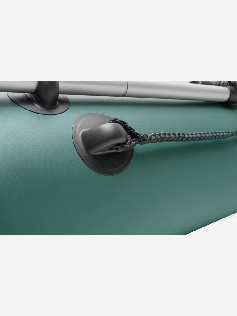 Лодка надувная ПВХ ROGER Classic-SL 2250, лодка роджер гребная (зеленый)