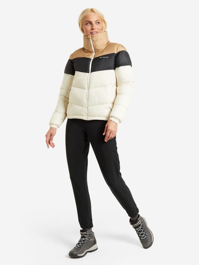 Куртка утепленная женская Columbia Puffect Color Blocked Jacket