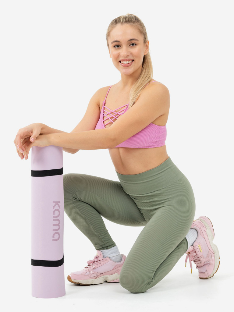 Коврик для йоги и фитнеса Kama, TPE