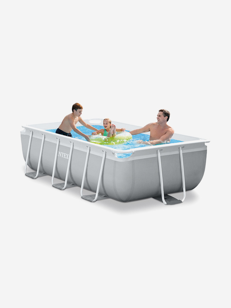 Бассейн каркасный прямоугольный Intex 26784NP Prism Frame Rectangular 300х175х80см