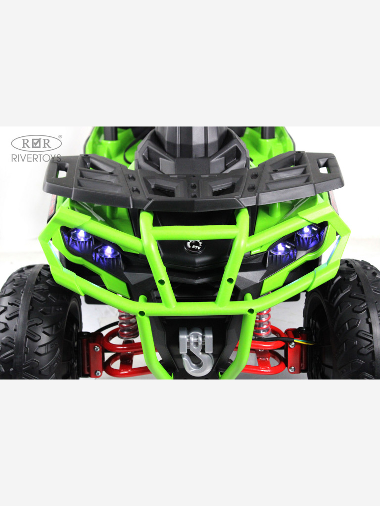 Детский электроквадроцикл RIVERTOYS Z111ZZ зеленый