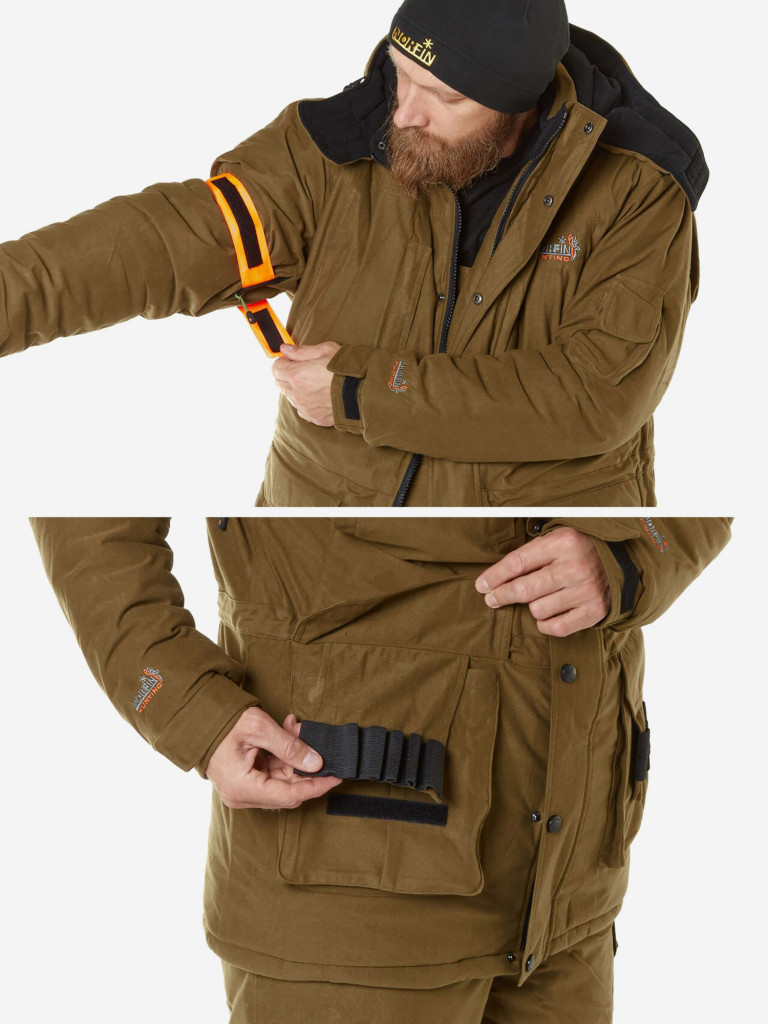 Костюм зимний Norfin Hunting WILD (куртка+полукомбинезон) для рыбалки и охоты