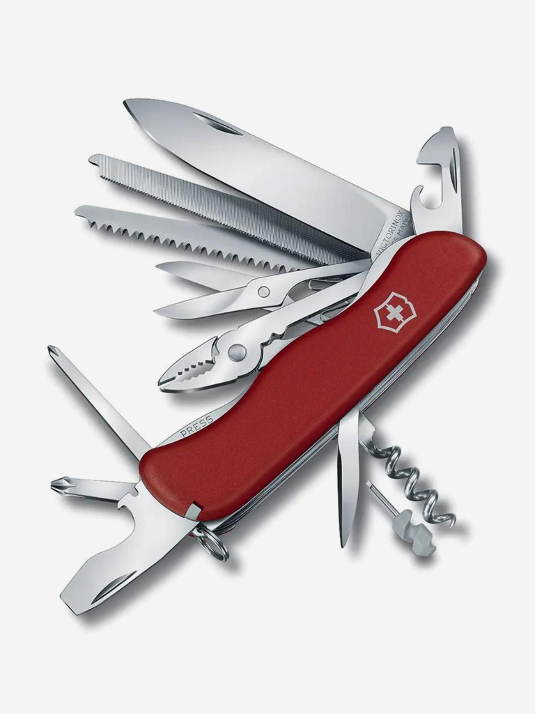 Складной нож Victorinox WORK CHAMP, красный, 0.8564