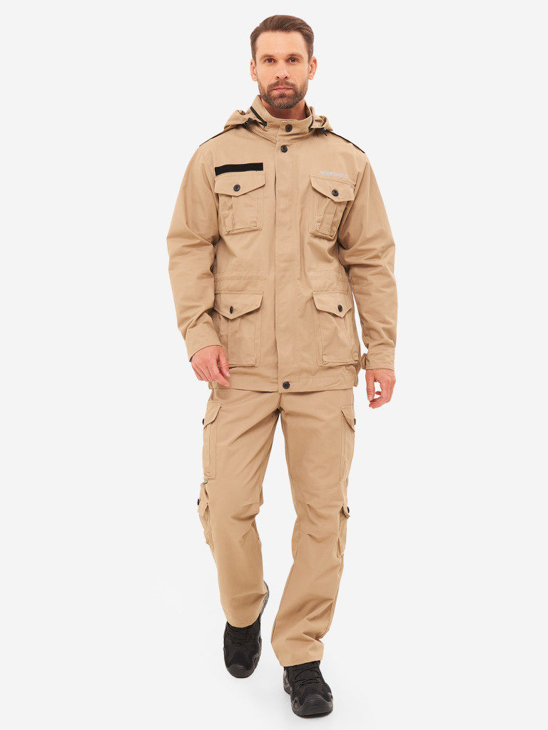 Костюм летний мужской Huntsman Крафт ткань Cotton