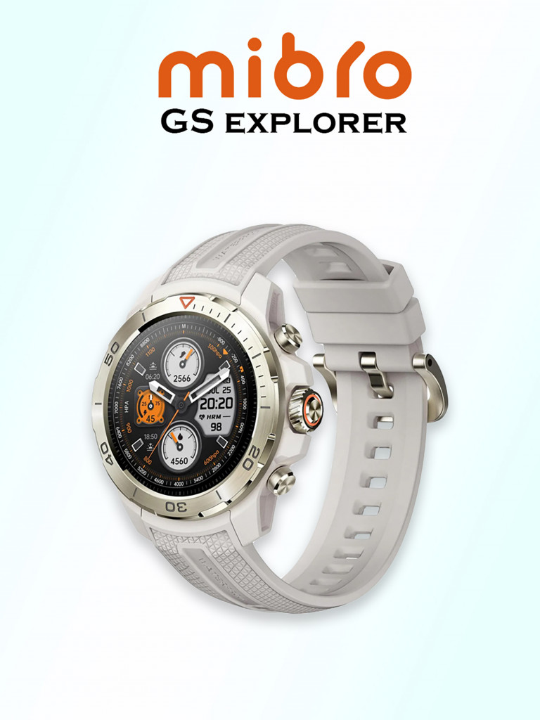 Умные часы Mibro GS Explorer, XPAW017DW, белые