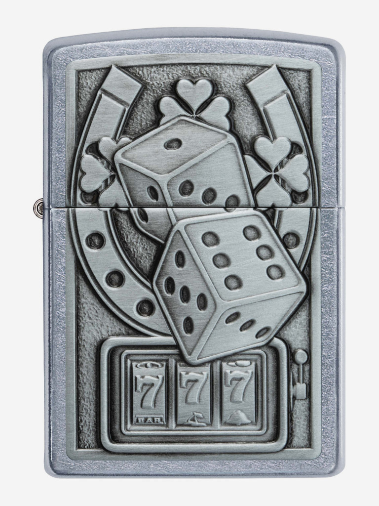Зажигалка бензиновая ZIPPO 49294 Lucky 7 Emblem