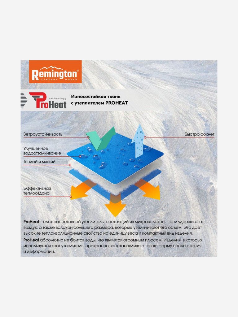 Костюм Remington 3 в 1 Blizzard Figure