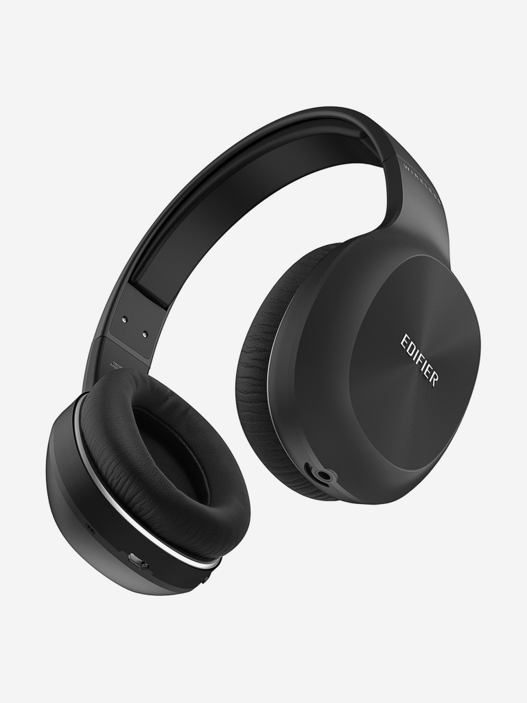 Наушники Edifier W800BT Plus, 3.5 мм/Bluetooth, накладные, черный