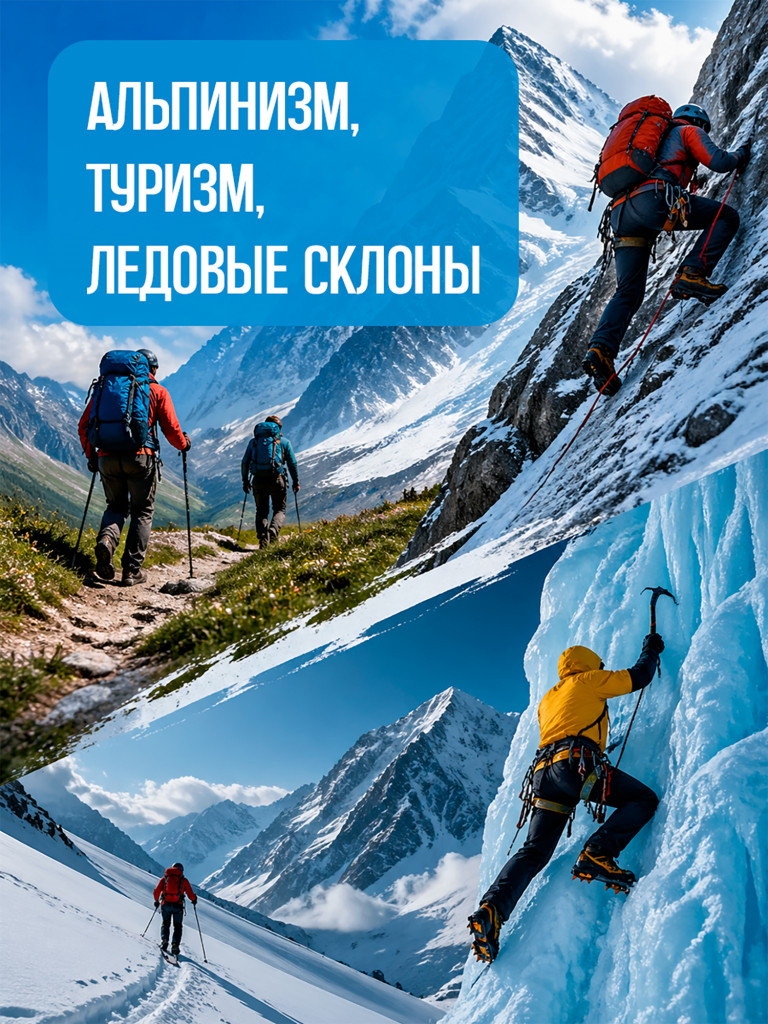 Кошки альпинистские с антиподлипом