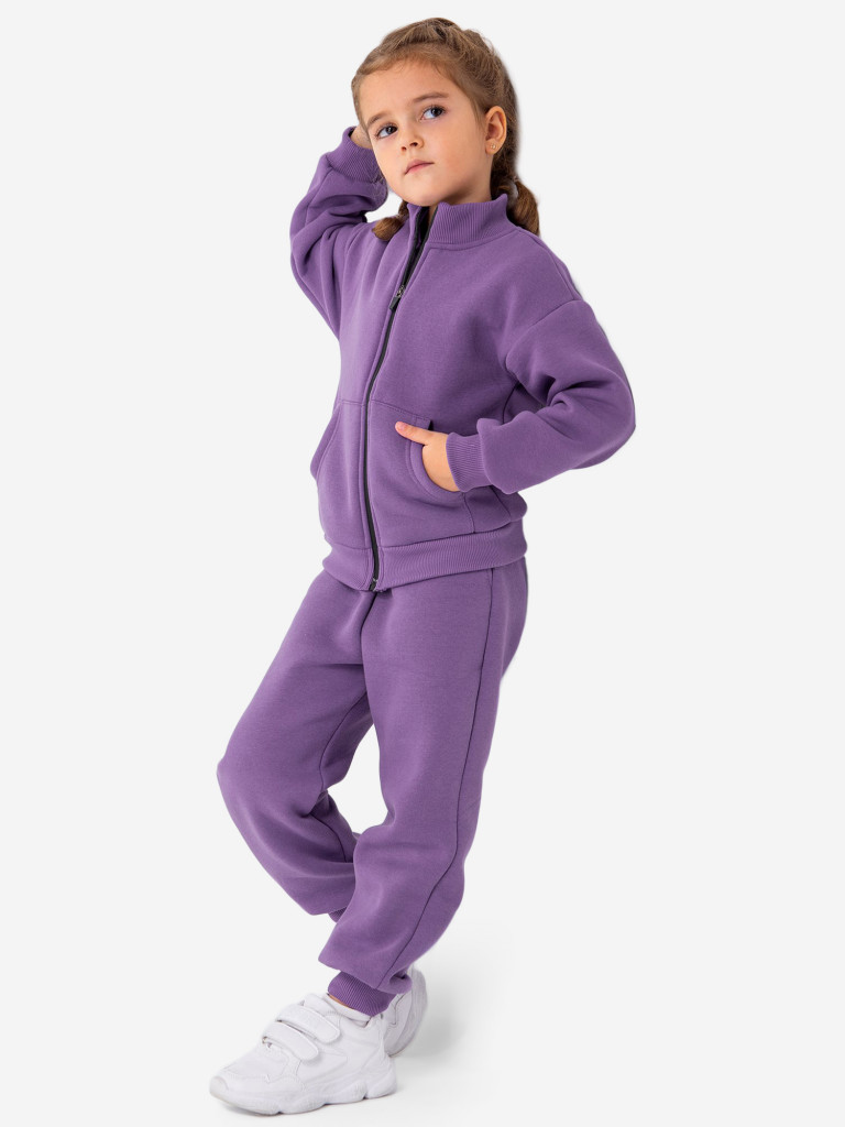 Костюм спортивный для девочек теплый с начесом Happyfox