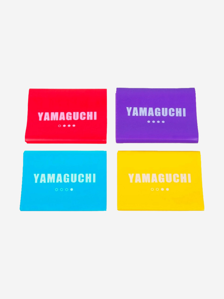 Набор из 4-х эластичных лент для фитнеса Yamaguchi Band FIT