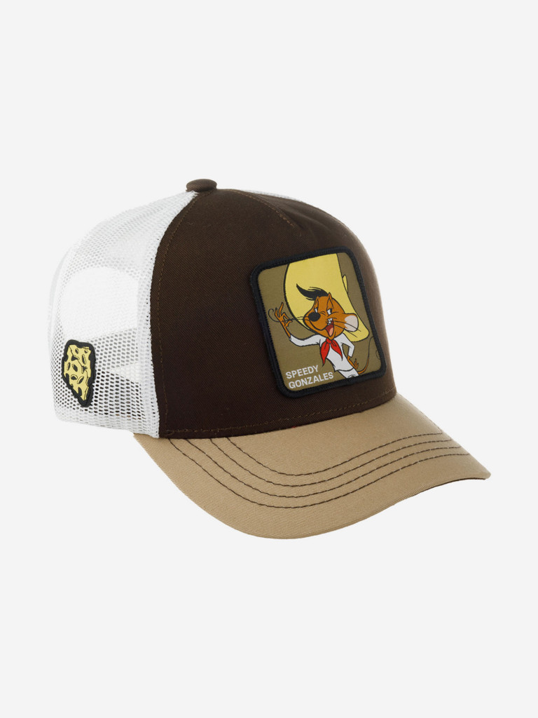 Бейсболка с сеточкой CAPSLAB CL/SPE1/1/CAS/SPE2 Looney Tunes Speedy Gonzales (коричневый)